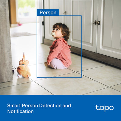 TP-LINK Tapo C216 Box IP security camera Indoor 2304 x 1296 pixels Ceiling/Wall/Desk (TAPO-C216) - Cartouches Certifiees