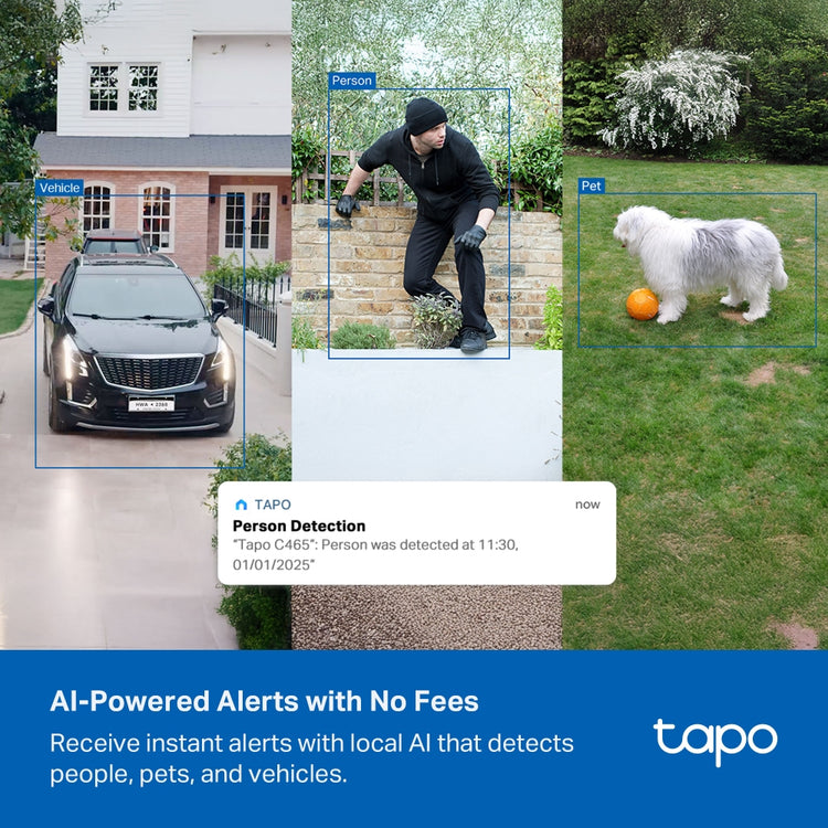 TP-LINK Tapo C465 video surveillance kit Wireless (TAPO-C465) - Cartouches Certifiees