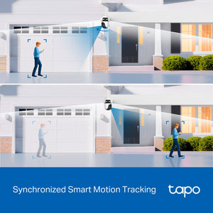 TP-LINK Tapo C545D Spherical IP security camera Outdoor 2304 x 1296 pixels Ceiling/Wall/Pole (TAPO-C545D) - Cartouches Certifiees