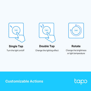 TP-LINK Tapo S200D External Smart dimmer White (TAPO-S200D) - Cartouches Certifiees