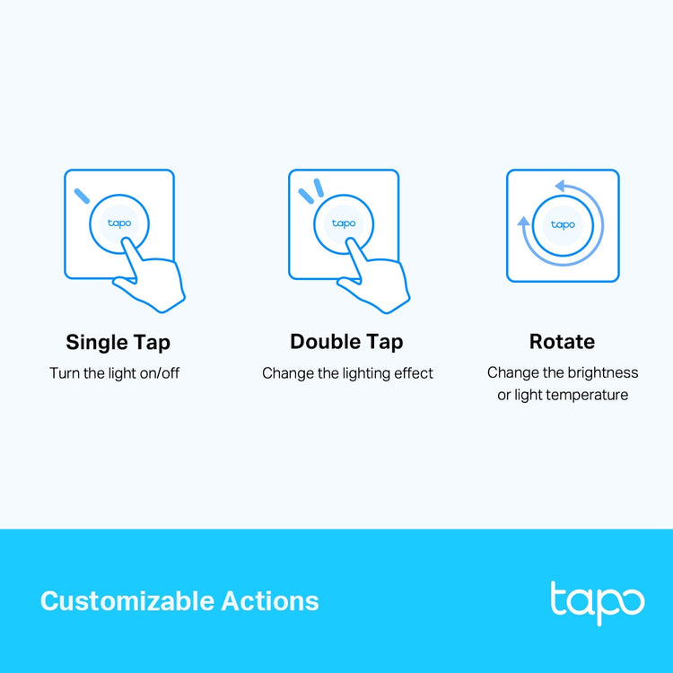 TP-LINK Tapo S200D External Smart dimmer White (TAPO-S200D) - Cartouches Certifiees