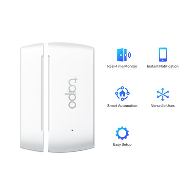 TP-LINK Tapo T110 door/window sensor Wireless Door/Window White (TAPO-T110) - Cartouches Certifiees