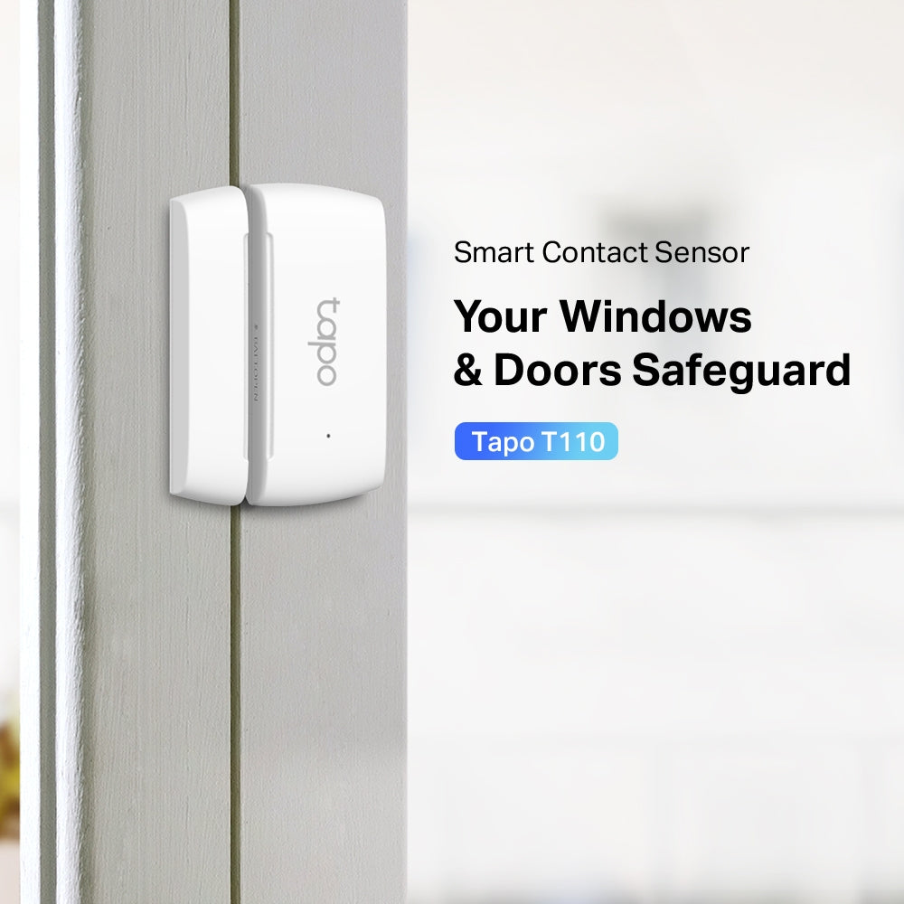 TP-LINK Tapo T110 door/window sensor Wireless Door/Window White (TAPO-T110) - Cartouches Certifiees