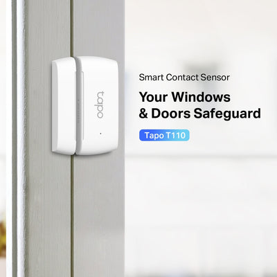 TP-LINK Tapo T110 door/window sensor Wireless Door/Window White (TAPO-T110) - Cartouches Certifiees