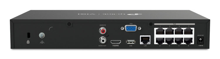 TP-LINK VIGI 4MP TURRET IPC & 8-CH NVR KIT video surveillance kit Wired 8 channels (VIGI NK8MP-T6425-2T) - Cartouches Certifiees