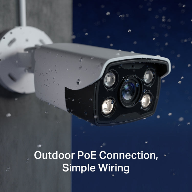 TP-LINK VIGI C340 Bullet IP security camera Outdoor 2560 x 1440 pixels Ceiling/Wall/Pole (VIGI C340(4MM)) - Cartouches Certifiees