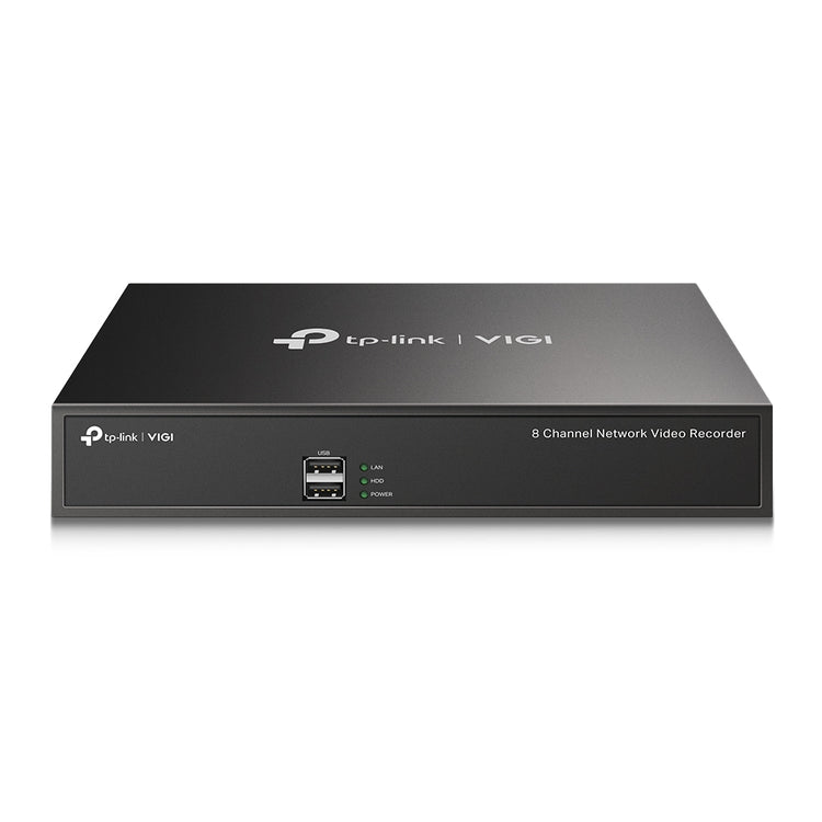 TP-LINK VIGI NVR1008H network video recorder 1U Black (VIGI-NVR1008H) - Cartouches Certifiees
