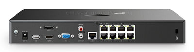 TP-LINK VIGI NVR2008H-8MP-2TB network video recorder Black (VIGINVR2008H-8MP-2TB) - Cartouches Certifiees