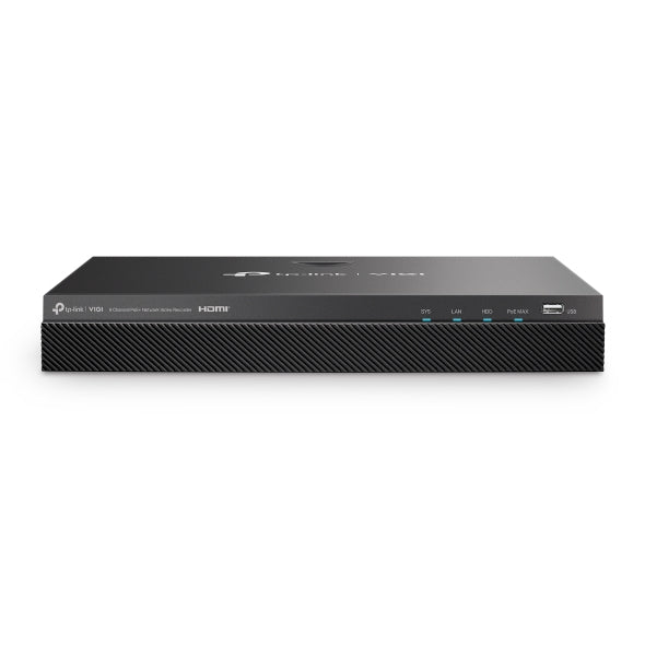 TP-LINK VIGI NVR2008H-8MP network video recorder Black (VIGI-NVR2008H-8MP) - Cartouches Certifiees