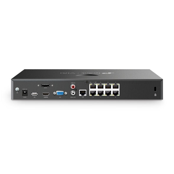 TP-LINK VIGI NVR2008H-8MP network video recorder Black (VIGI-NVR2008H-8MP) - Cartouches Certifiees