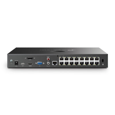 TP-LINK VIGI NVR2016H-16MP network video recorder Black (VIGI-NVR2016H-16MP) - Cartouches Certifiees