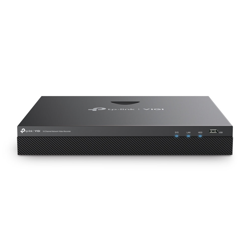 TP-LINK VIGI NVR2016H network video recorder Black (VIGI NVR2016H-16MP) - Cartouches Certifiees