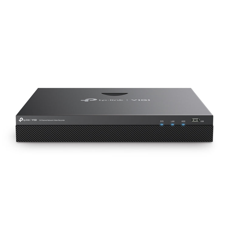 TP-LINK VIGI NVR2016H network video recorder Black (VIGI NVR2016H-16MP) - Cartouches Certifiees