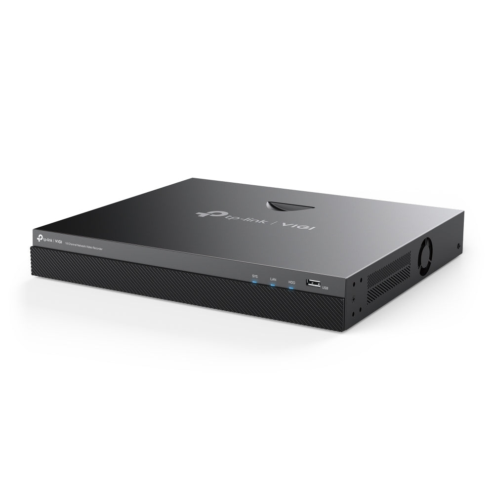 TP-LINK VIGI NVR2016H network video recorder Black (VIGI NVR2016H-16MP) - Cartouches Certifiees