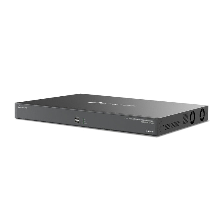 TP-LINK VIGI NVR4016H network video recorder Black (VIGI-NVR4016H) - Cartouches Certifiees