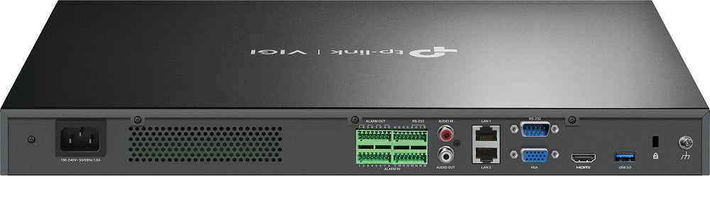 TP-LINK VIGI NVR4032H network video recorder Black (VIGI-NVR4032H) - Cartouches Certifiees
