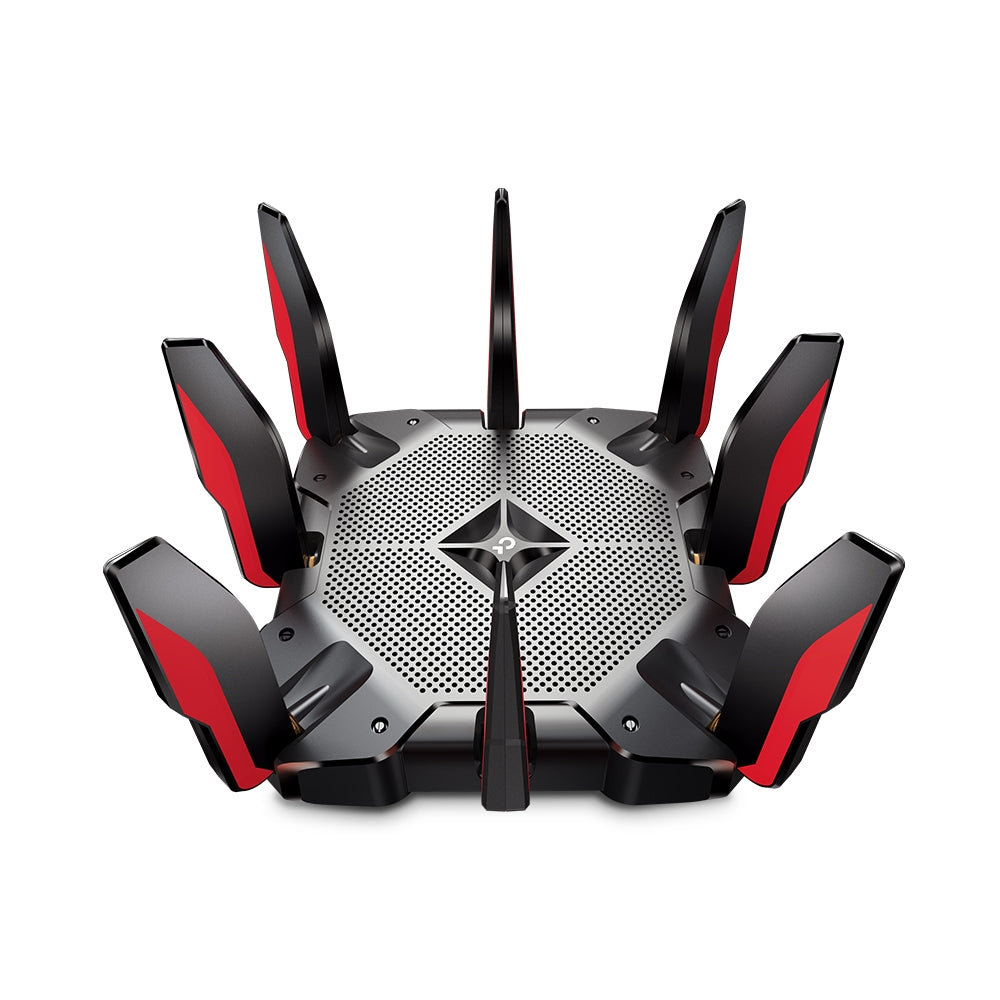 TP-LINK wireless router Gigabit Ethernet Tri-band (2.4 GHz / 5 GHz / 5 GHz) Black (ARCHER AX11000) - Cartouches Certifiees
