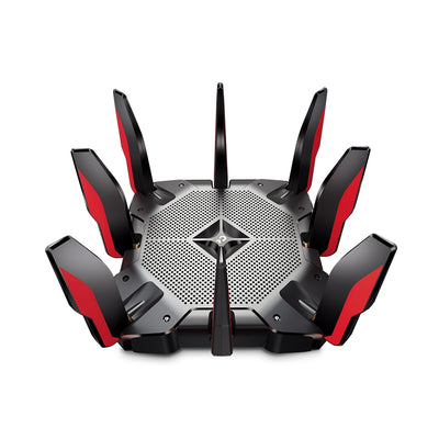 TP-LINK wireless router Gigabit Ethernet Tri-band (2.4 GHz / 5 GHz / 5 GHz) Black (ARCHER AX11000) - Cartouches Certifiees