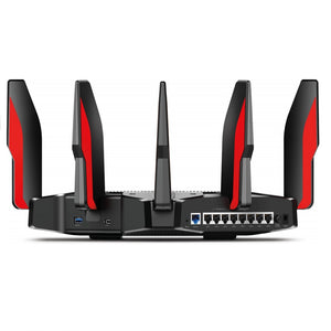 TP-LINK wireless router Gigabit Ethernet Tri-band (2.4 GHz / 5 GHz / 5 GHz) Black (ARCHER AX11000) - Cartouches Certifiees