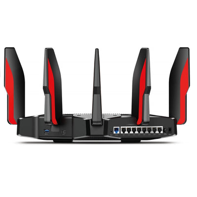 TP-LINK wireless router Gigabit Ethernet Tri-band (2.4 GHz / 5 GHz / 5 GHz) Black (ARCHER AX11000) - Cartouches Certifiees