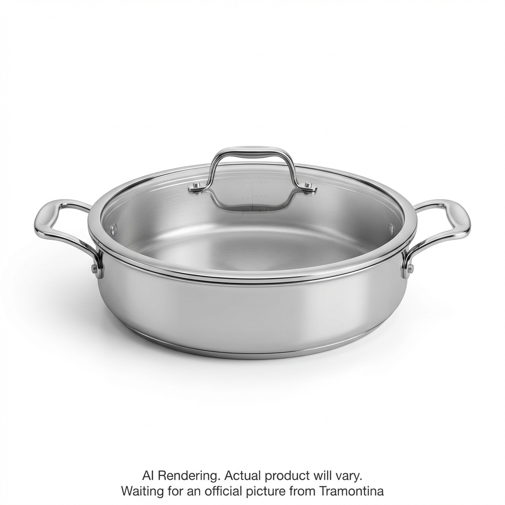 TRAMONTINA 6 Qt Cov Braiser-Allegra-Ssnal (80154/008DS) - Cartouches Certifiees