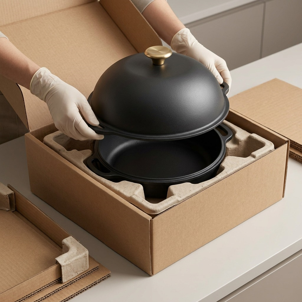 TRAMONTINA 9.5" Enamel Cast Iron Bread Oven, Iron Black (80131/515DS) - Cartouches Certifiees