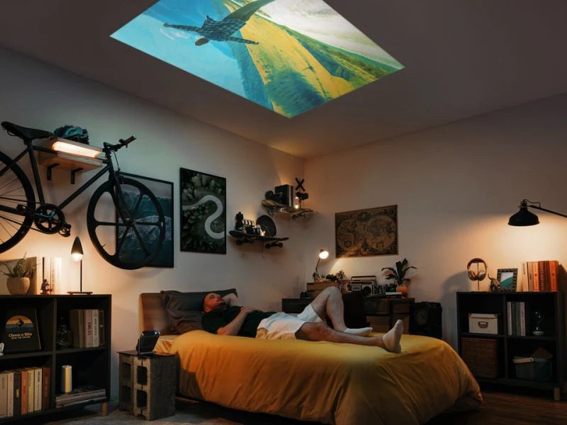 VIEWSONIC data projector Short throw projector LED WVGA (854x480) Black, Silver (M1X) - Cartouches Certifiees