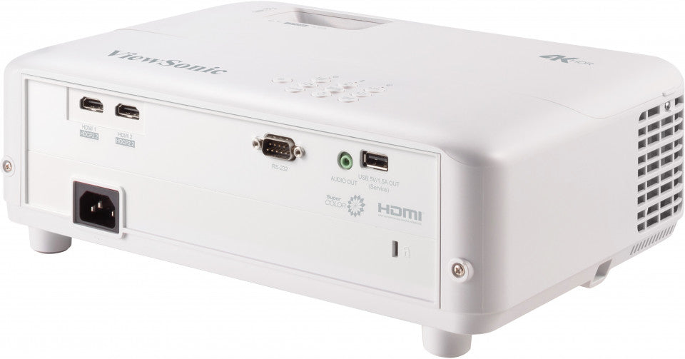 VIEWSONIC data projector Standard throw projector 3200 ANSI lumens DMD UHD 4K (3840x2160) White (PX701-4K) - Cartouches Certifiees