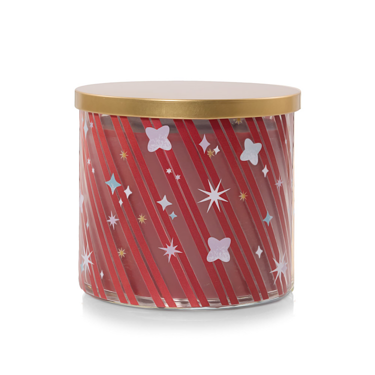 YANKEE CANDLE Sparkling Cinnamon 3-Wick Candle, 14.5 oz (2653131C) - Cartouches Certifiees