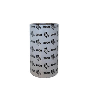 ZEBRA 2000 Wax thermal ribbon 74 m Black (02000CT11007) - Cartouches Certifiees