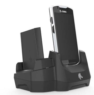 ZEBRA charging station organizer Freestanding Plastic Black (CRD-TC5X-2SETH-02) - Cartouches Certifiees