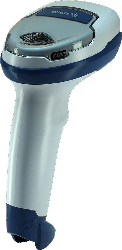ZEBRA DS4608-HC Handheld bar code reader 1D/2D LED Blue, White (DS4608-HCBU2100AZW) - Cartouches Certifiees