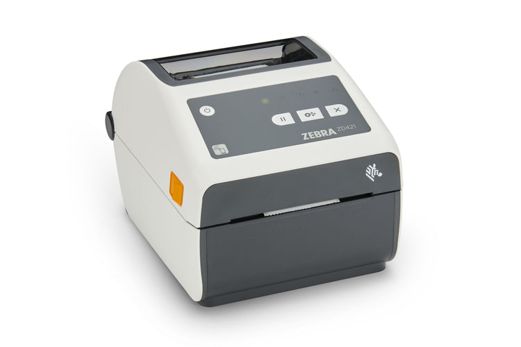ZEBRA ZD421-HC label printer Direct thermal 203 x 203 DPI 152 mm/sec Wired & Wireless Ethernet LAN Bluetooth (ZD4AH42-D01E00EZ) - Cartouches Certifiees