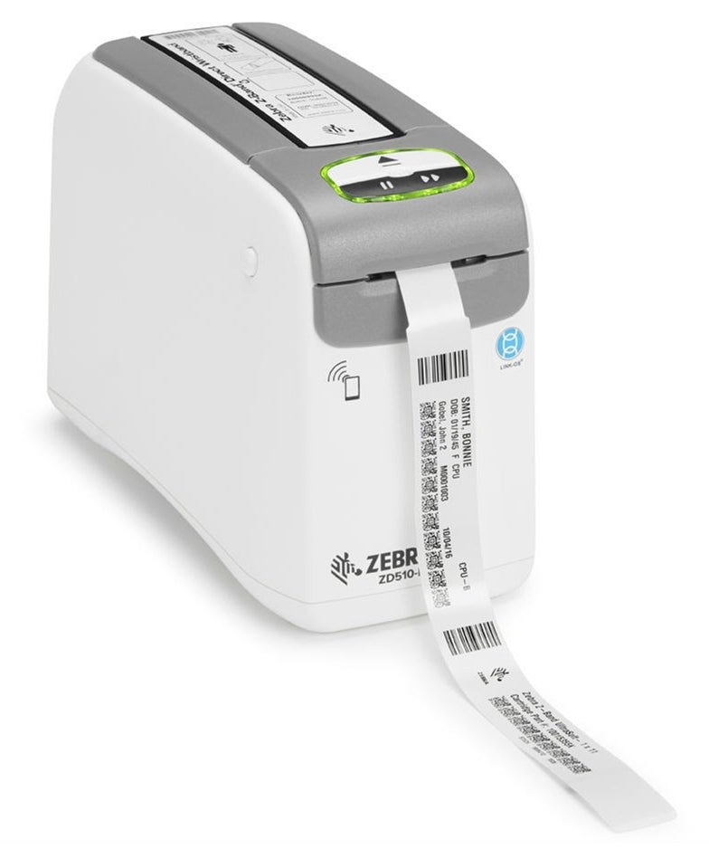 ZEBRA ZD510-HC label printer Direct thermal 300 x 300 DPI 102 mm/sec Wired & Wireless Ethernet LAN Wi-Fi Bluetooth (ZD51013-D01B01FZ) - Cartouches Certifiees