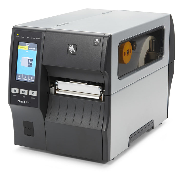 ZEBRA ZT411 203 x 203 DPI Wired & Wireless Direct thermal / Thermal transfer POS printer (ZT41142-T010000Z) - Cartouches Certifiees