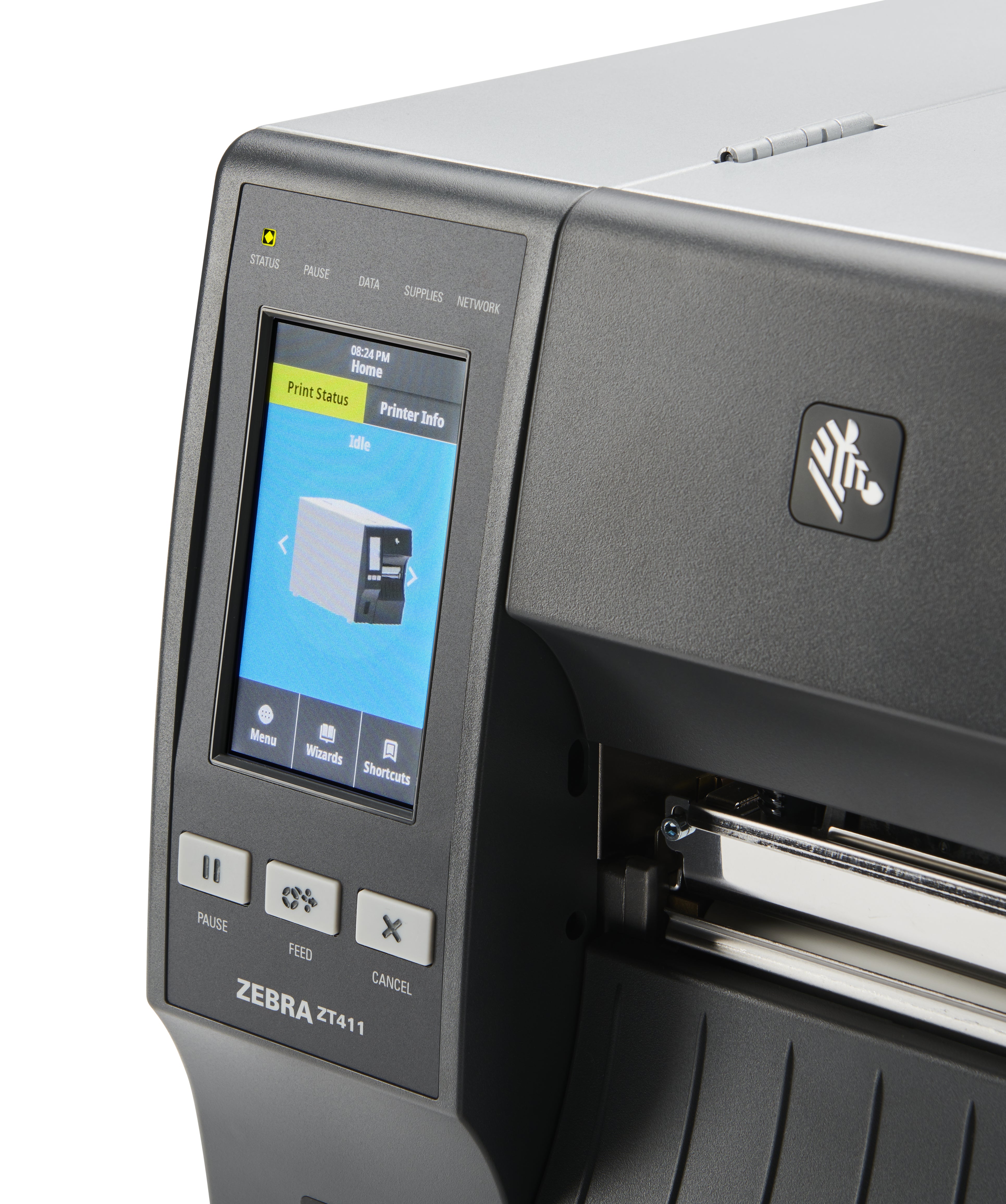 ZEBRA ZT411 203 x 203 DPI Wired & Wireless Direct thermal / Thermal transfer POS printer (ZT41142-T010000Z) - Cartouches Certifiees