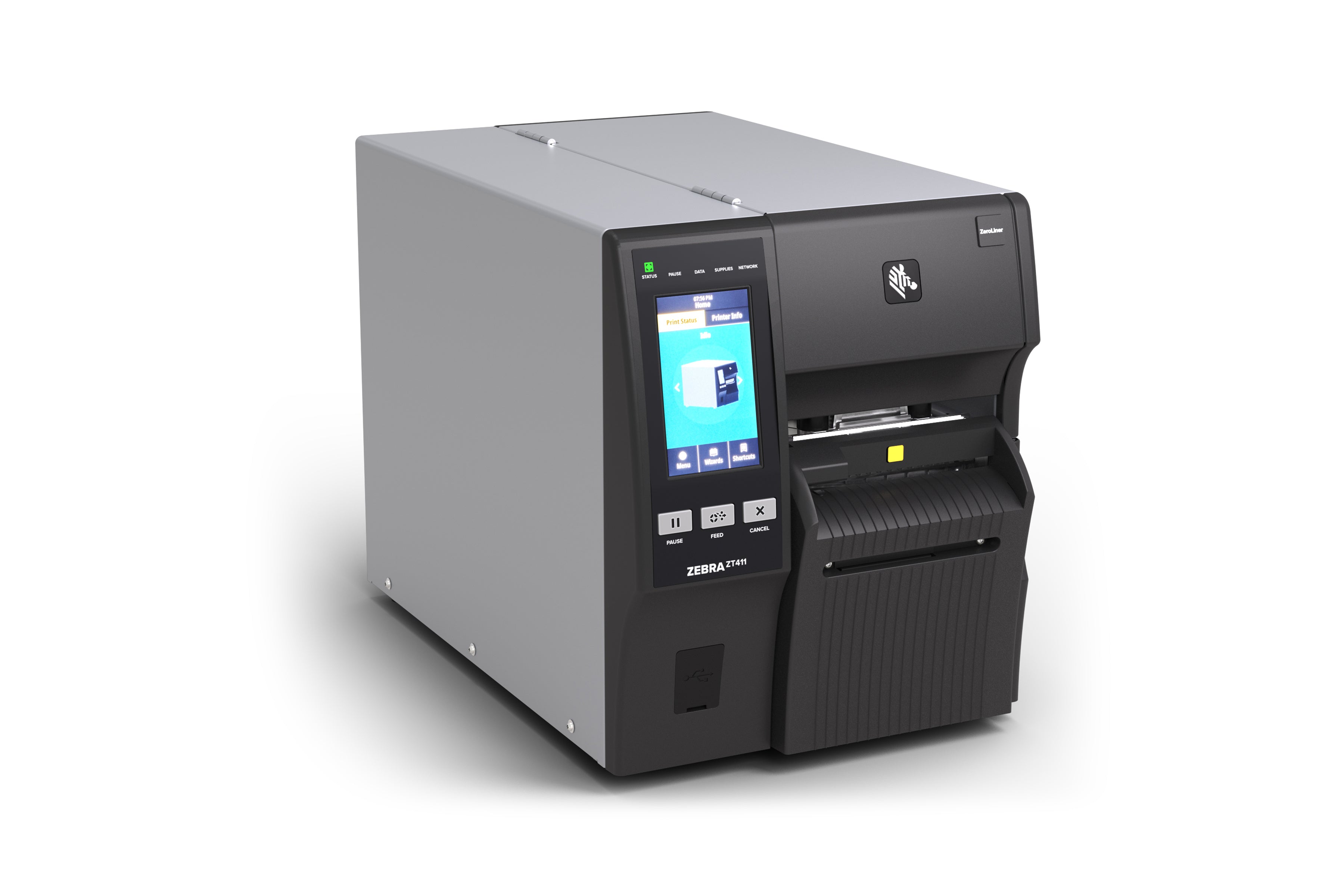 ZEBRA ZT411 300 x 300 DPI Wired & Wireless Thermal POS printer (ZT41143-T010000Z) - Cartouches Certifiees