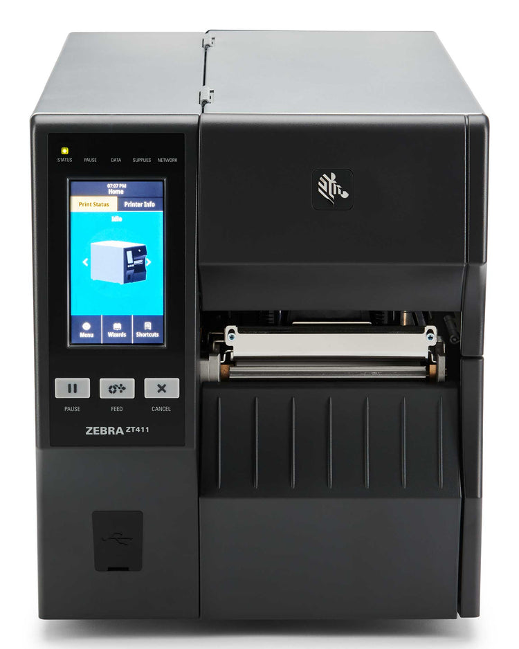 ZEBRA ZT411 300 x 300 DPI Wired & Wireless Thermal POS printer (ZT41143-T010000Z) - Cartouches Certifiees