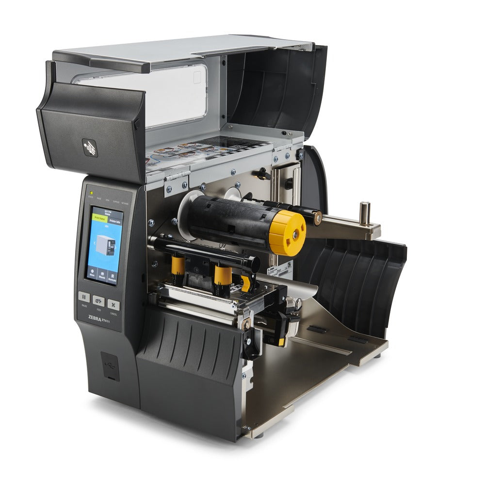 ZEBRA ZT411 300 x 300 DPI Wired & Wireless Thermal POS printer (ZT41143-T010000Z) - Cartouches Certifiees