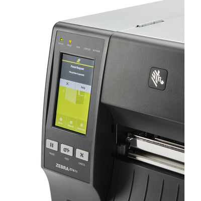 ZEBRA ZT411 300 x 300 DPI Wired & Wireless Thermal POS printer (ZT41143-T010000Z) - Cartouches Certifiees