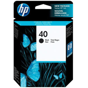 HP 40 (51640A) Black Original Inkjet Cartridge - Cartouches Certifiées
