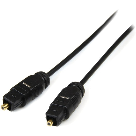 Digital SPDIF Audio Cable (Optical) - TOSLINK (M) - TOSLINK (M) - Fiber Optic - 10 ft (3m)