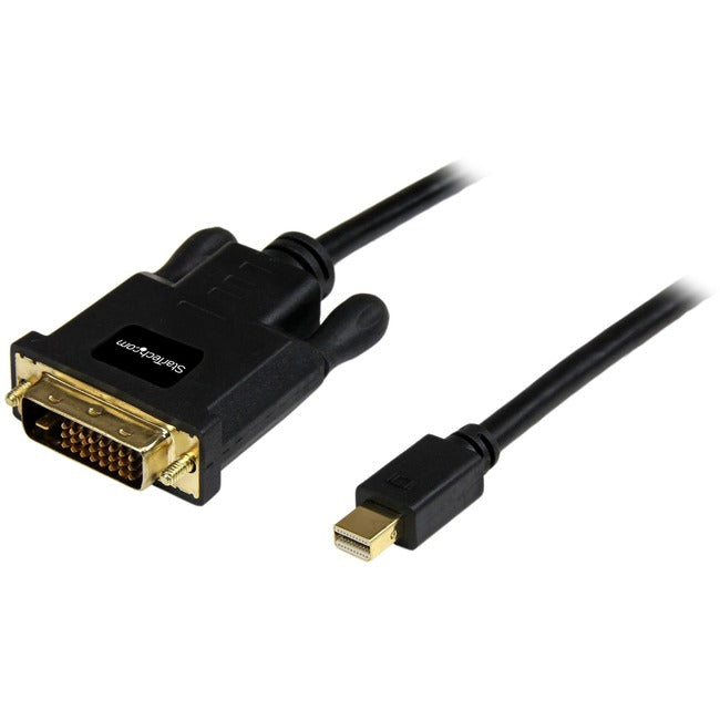 Mini DisplayPort to DVI Cable, Mini DP to DVI-D Adapter/Converter Cable, 1080p Video, mDP 1.2 to DVI Monitor/Display 6ft (2m)