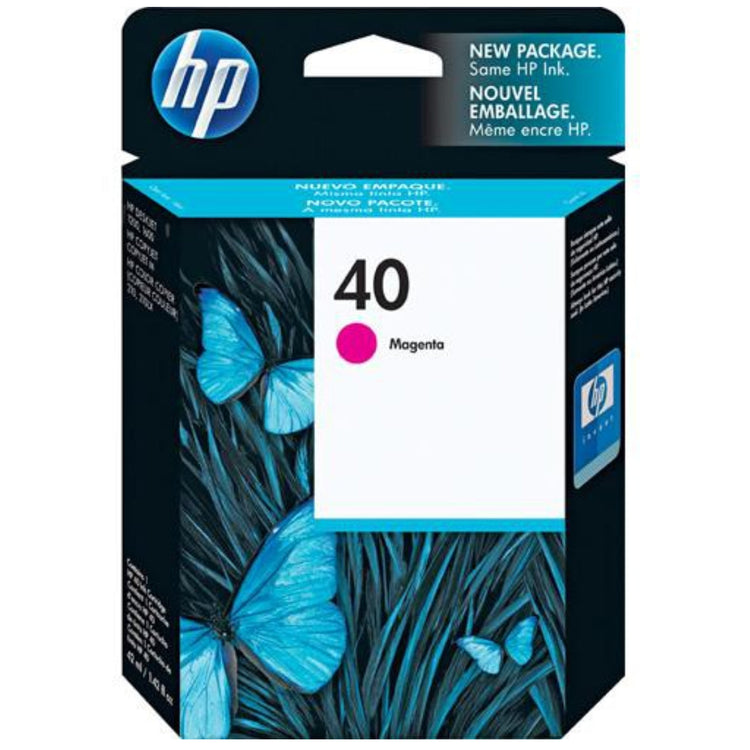 HP 40 (51640M) Magenta Original Inkjet Cartridge - Cartouches Certifiées
