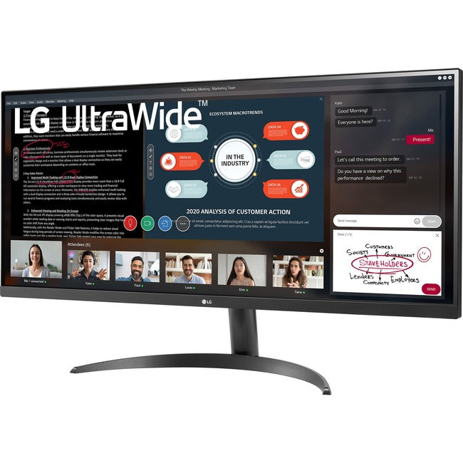 LG Ultrawide 34WP500-B 34" UW-UXGA LED Gaming LCD Monitor - 21:9