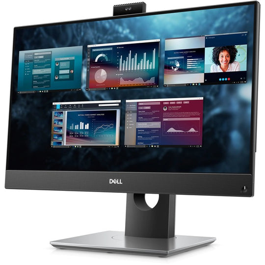 Dell OptiPlex 5000 5490 All-in-One Computer - Intel Core i5 10th Gen i5-10500T Hexa-core (6 Core) 2.30 GHz - 8 GB RAM DDR4 SDRAM - 500 GB HDD - 23.8" Full HD 1920 x 1080 - Desktop - Black