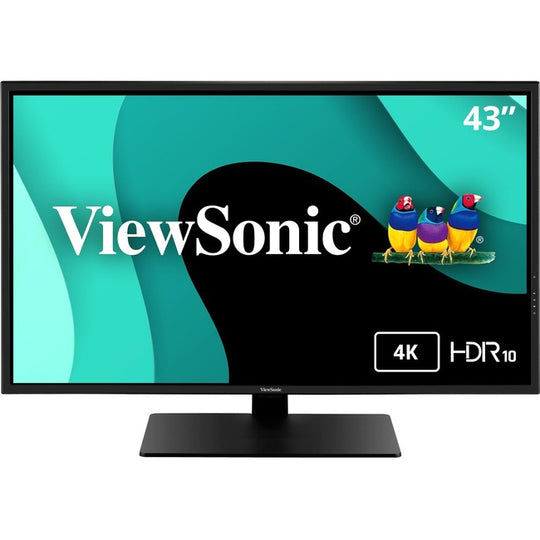 ViewSonic VX4381-4K 42.5" 4K UHD LED LCD Monitor - 16:9 - Black