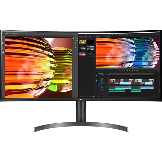 LG Ultrawide 35BN75CN-B 35" UW-QHD Curved Screen LED Gaming LCD Monitor - 21:9 - Textured Black, Black Hairline