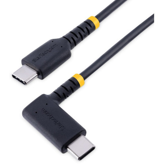 USB C Charging Cable Right Angle, 60W PD 3A, Heavy Duty Fast Charge USB-C Cable, Durable Rugged Aramid Fiber