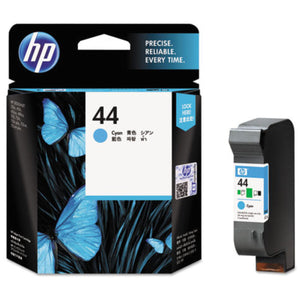 HP 44 (51644C) Cyan Original Inkjet Cartridge - Cartouches Certifiées